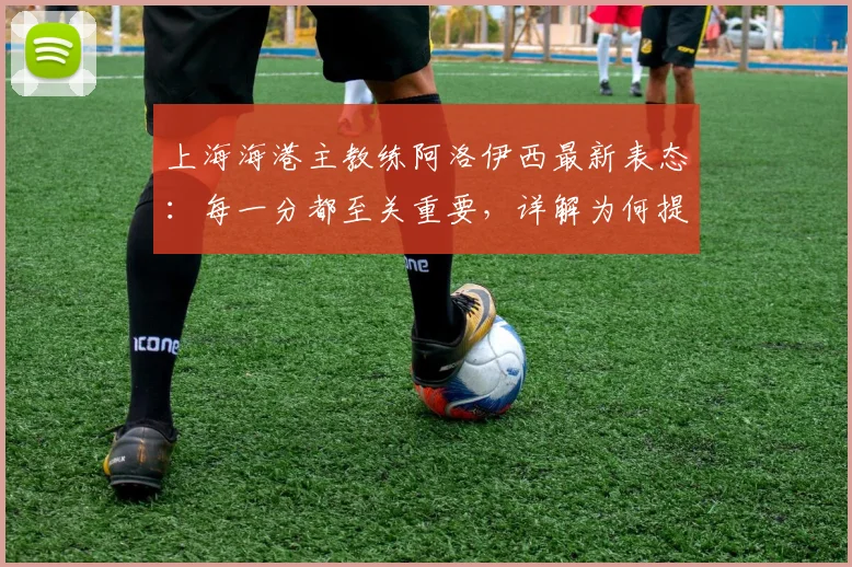 上海海港主教练阿洛伊西最新表态：每一分都至关重要，详解为何提前换下中场核心茹萨